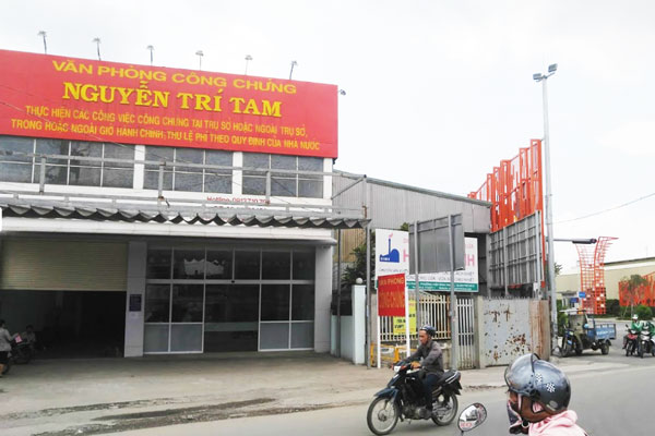 Văn phòng công chứng Nguyễn Trí Tam phường hiệp bình phước thủ đức