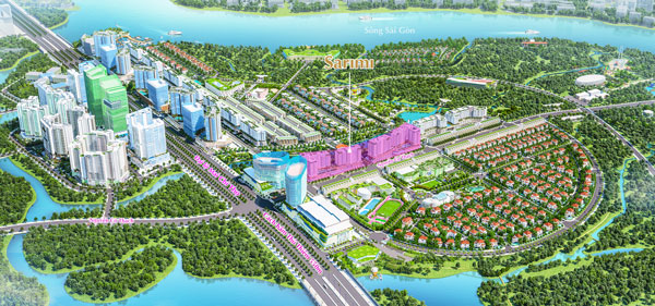 Sarimi là dự án căn hộ cao cấp được hình thành đầu tiên tại khu đô thị Sala, nằm trên trục đường chính là Nguyễn Cơ Thạch