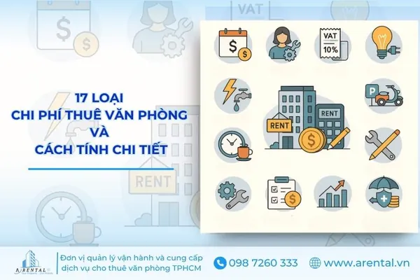 Chi Phí Thuê Văn Phòng Bao Gồm Những Gì? Hướng Dẫn Cách Tính Chi Tiết