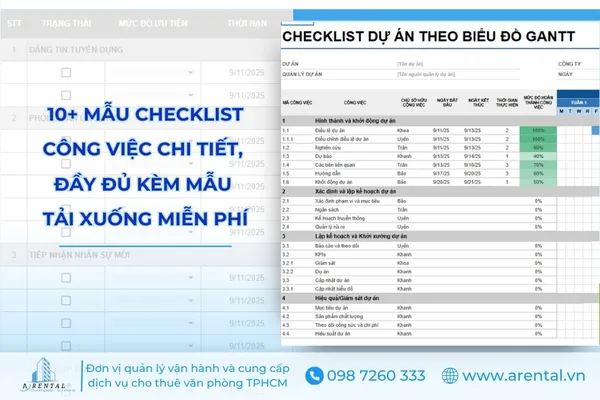 10+ Mẫu Checklist Công Việc Chi Tiết, Đầy Đủ, Kèm Mẫu Tải Xuống Miễn Phí