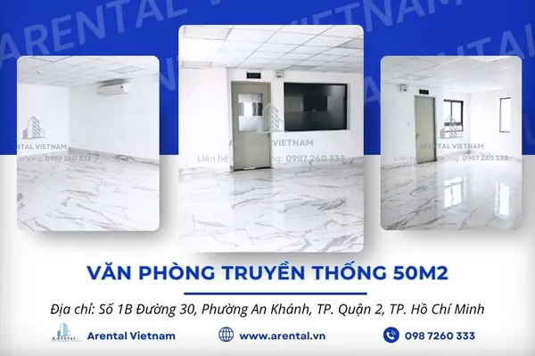 Báo Giá & Thông Tin Văn Phòng Cho Thuê 50m2 Quận 2