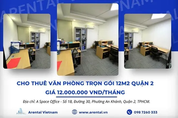 12m2 - 12.000.000VND/tháng