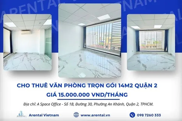14m2 - 15.000.000VND/tháng