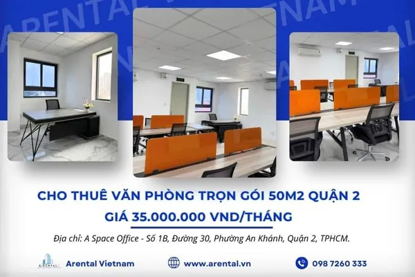 50m2 - 35000000VND/tháng