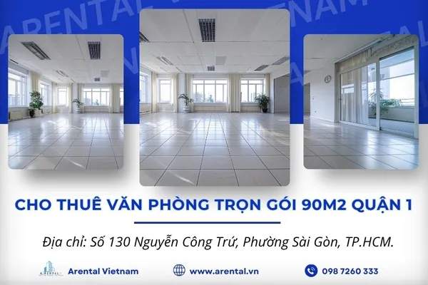 Báo Giá & Thông Tin Văn Phòng 90m2 Quận 1