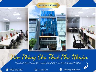 Văn phòng cho thuê 50m2 đường Nguyễn Văn Trỗi, Quận Phú Nhuận