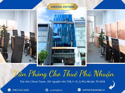Văn phòng cho thuê 65m2 đường Nguyễn Văn Trỗi, Quận Phú Nhuận