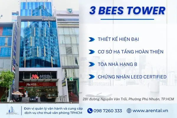 Tổng quan tòa nhà cho thuê văn phòng tại Quận Phú Nhuận