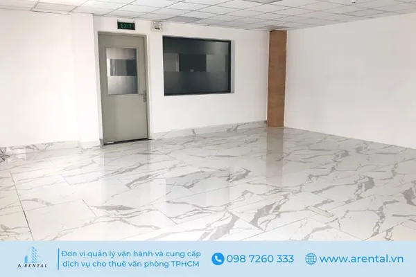 Diện tích sàn trống 50m2 tại chi nhánh Quận 2