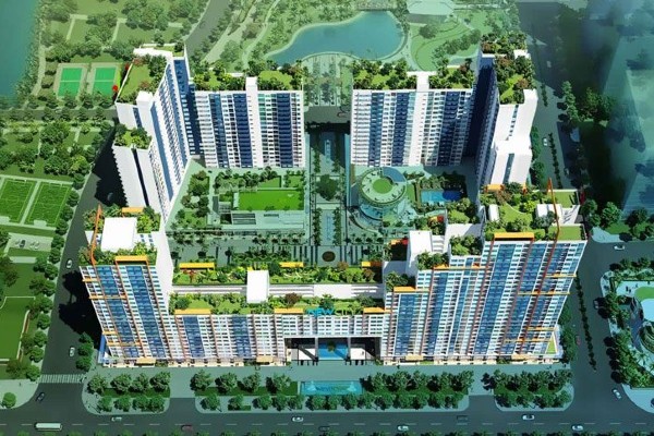Dự án căn hộ New City tọa lạc trên đường Mai Chí Thọ thuộc khu đô thị Thủ Thiêm quận 2.