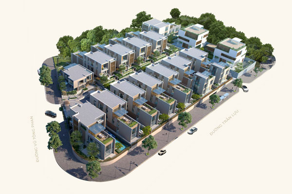 Các khu villa compound Thảo Điền được quy hoạch và thiết kế bài bản