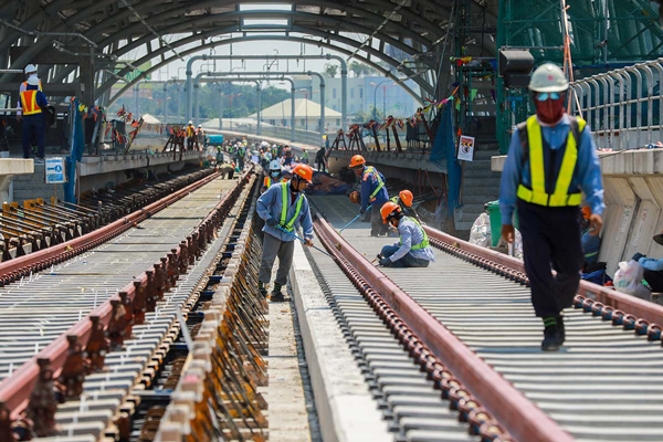 Dự án đường sắt trên cao - Tuyến Metro số 1 dự kiến hoàn thành trong năm 2021