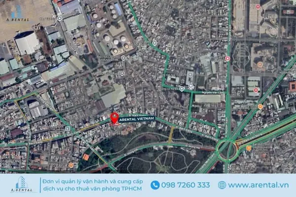 Vị trí đắc địa của dịch vụ cho thuê văn phòng ảo quận Tân Bình tại Arental Vietnam. Vị trí văn phòng ảo Tân Bình trên bản đồ.