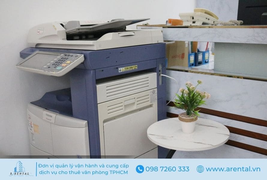 Dịch vụ cho thuê văn phòng ảo đi kèm nhiều tiện ích hấp dẫn Dịch vụ photo, in ấn tại tòa nhà văn phòng ảo cho thuê.