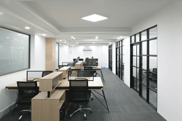 professional and modern designed office space