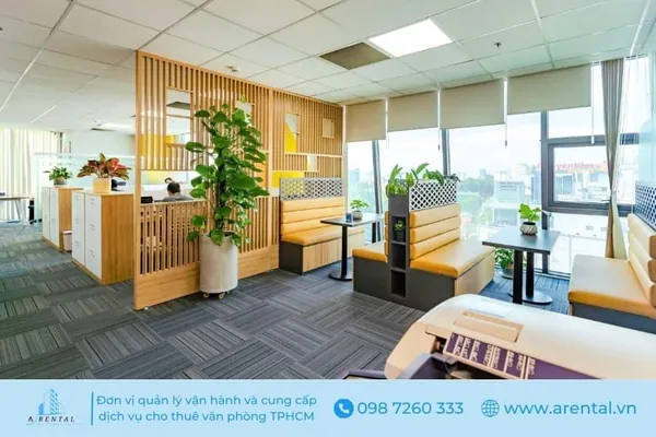 Không gian văn phòng chia sẻ Quận 3 được thiết kế để tận dụng tối đa cây xanh và ánh sáng tự nhiên. Dịch vụ cho thuê văn phòng chia sẻ Quận 3 mang đến môi trường làm việc chuyên nghiệp.