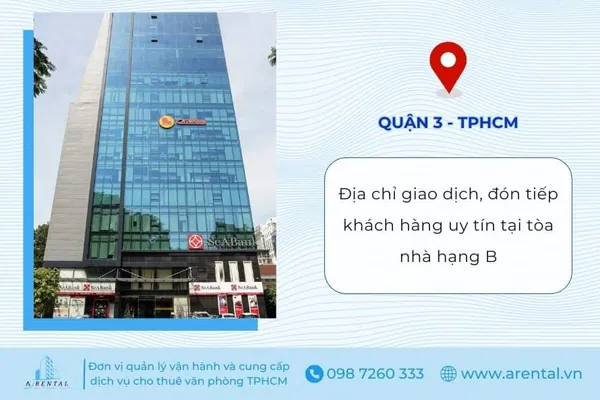 Cho thuê văn phòng chia sẻ Quận 3 đi kèm dịch vụ đăng ký địa chỉ kinh doanh uy tín cho quý khách hàng. Thuê văn phòng chia sẻ tại Quận 3 giúp khách hàng sở hữu địa chỉ giao dịch uy tín.