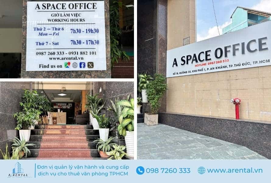 Khung thời gian làm việc của dịch vụ cho thuê văn phòng nói chung và văn phòng chia sẻ nói riêng tại Arental Vietnam Giờ làm việc linh động tại tòa nhà A Space Ofice Quận 2.