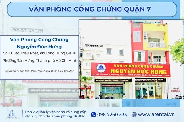 Văn Phòng Công Chứng Nguyễn Đức Hưng.