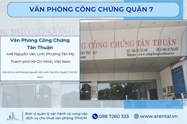 Văn Phòng Công Chứng Tân Thuận.