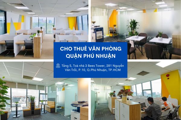 Cho thuê văn phòng trọn gói Quận Phú Nhuận
