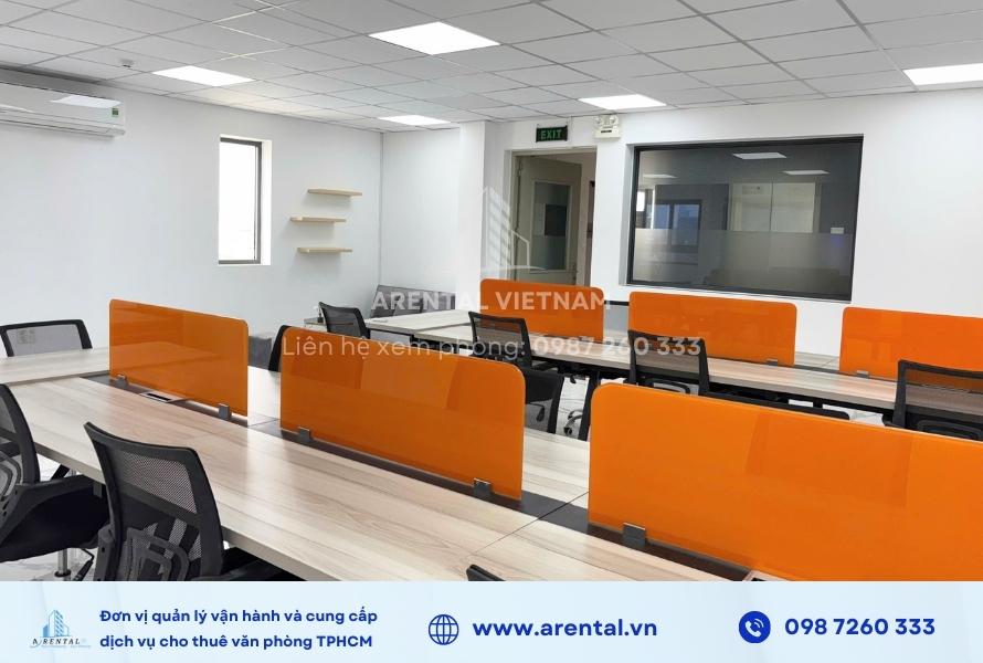 Hình ảnh không gian cho thuê văn phòng trọn gói 50m2 Quận 2 TPHCM. Không gian văn phòng trọn gói 50m2 Quận 2.