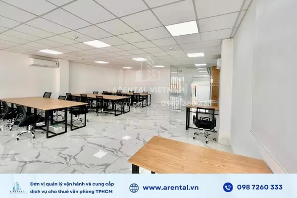 Dịch vụ cho thuê văn phòng trọn gói 90m2 Quận 2. Không gian văn phòng trọn gói 90m2 Quận 2.